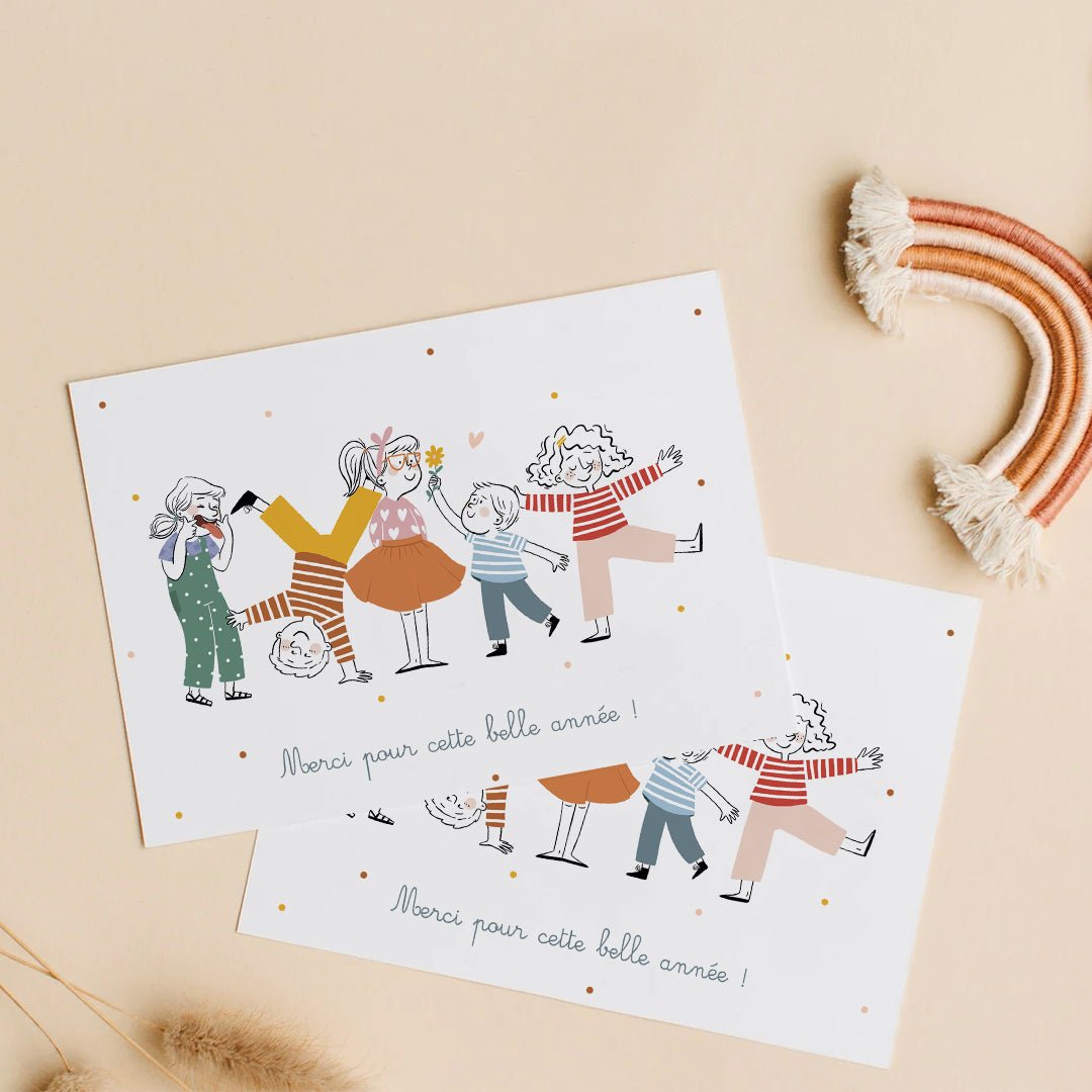 Carte Enfants kermesse - Atelier Vingt Huit