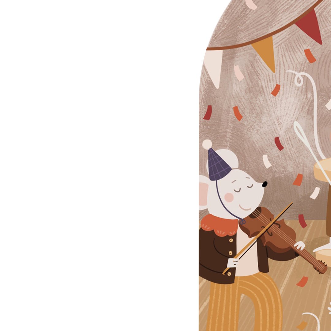 Illustration Petite Porte Magique / Fairy Door / Bal d'automne - Atelier Vingt Huit