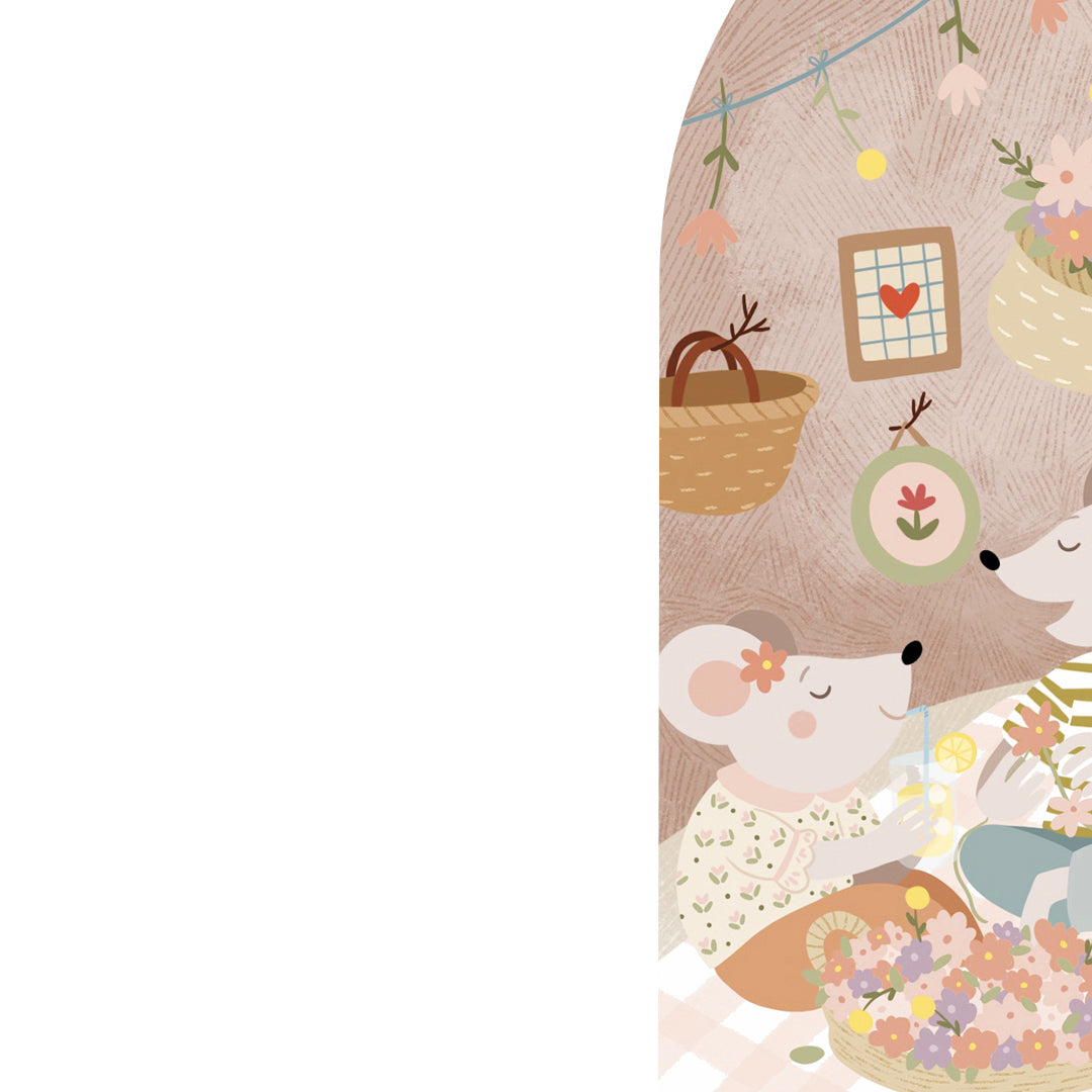Illustration Petite Porte Magique / Fairy Door / Printemps