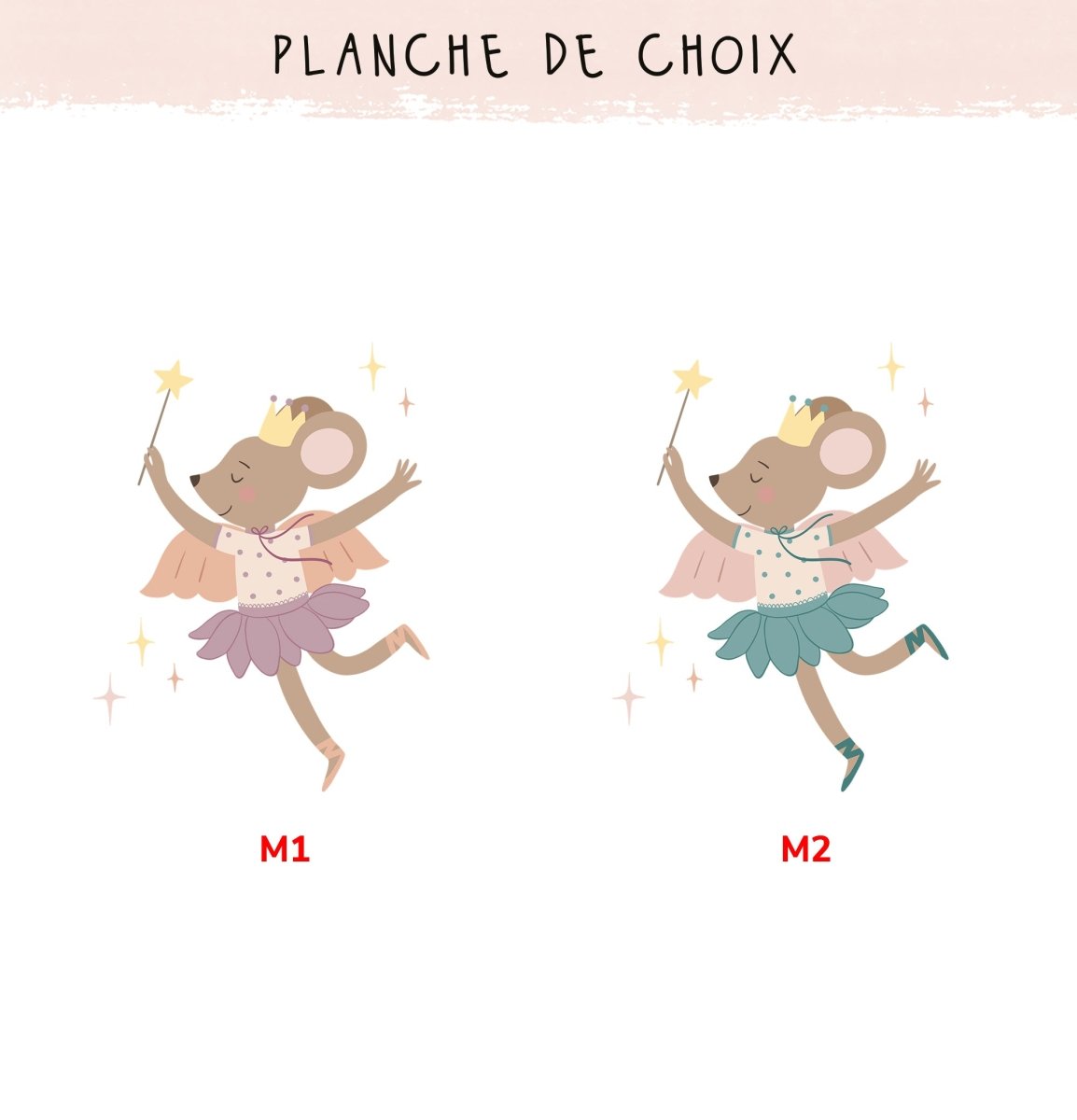 Sac/Pochon Petite souris - Atelier Vingt Huit