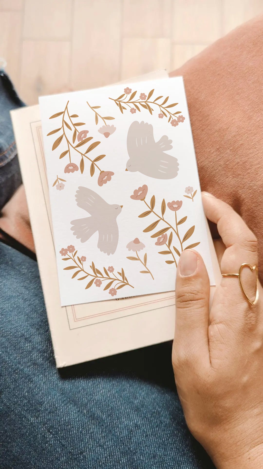 Carte Envolée d'automne