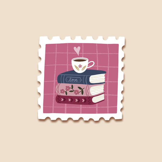 Sticker Timbre livres