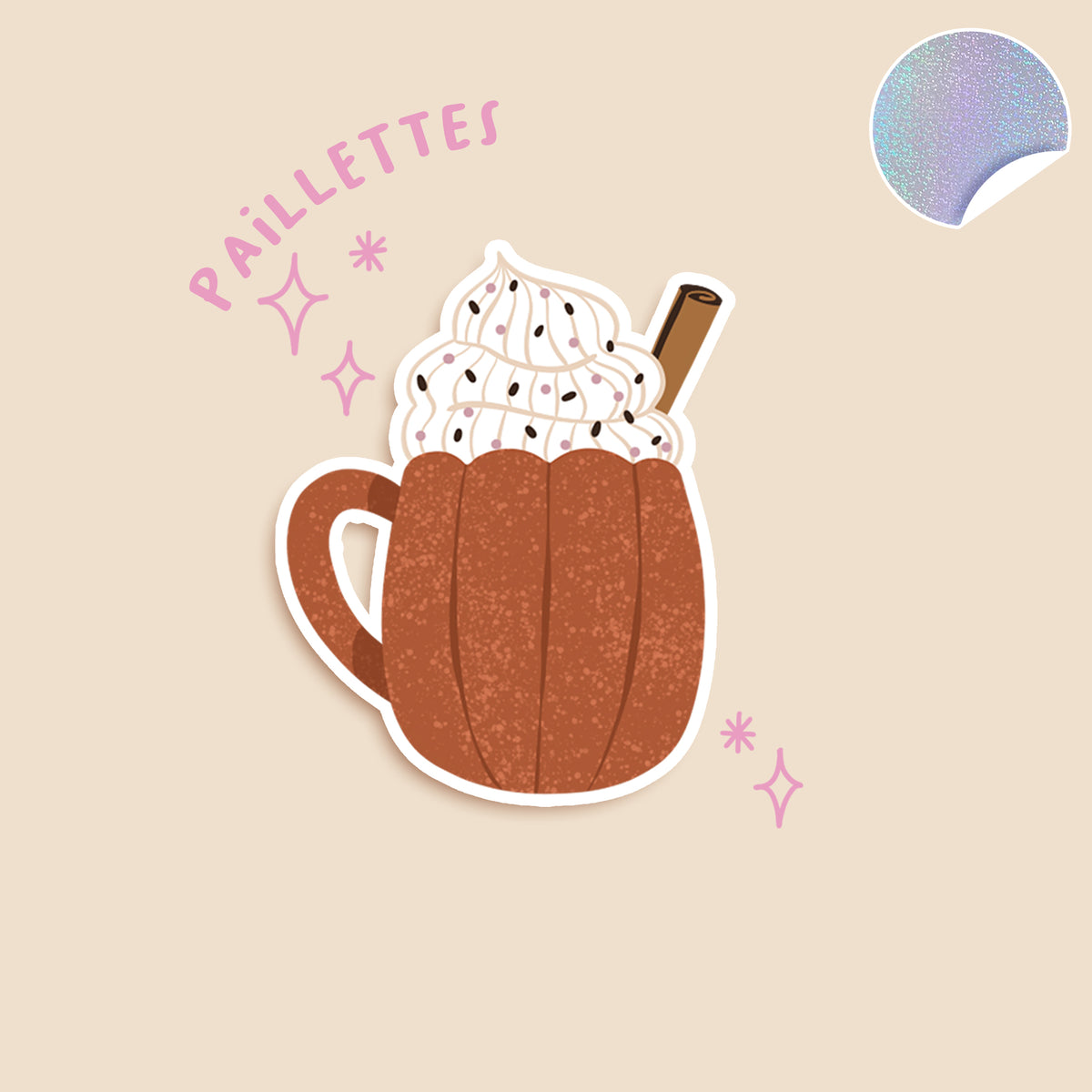 Sticker Pause gourmande