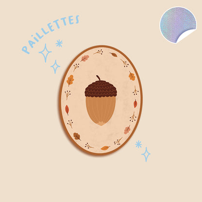 Sticker Petite noisette