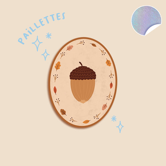 Sticker Petite noisette