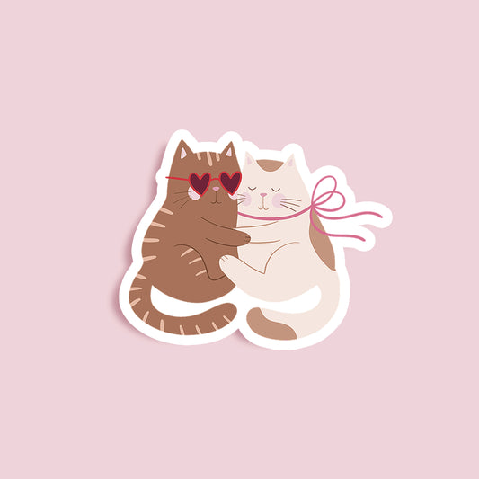 Sticker Chat-moureux