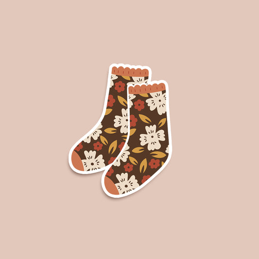 Sticker Chaussettes d'automne