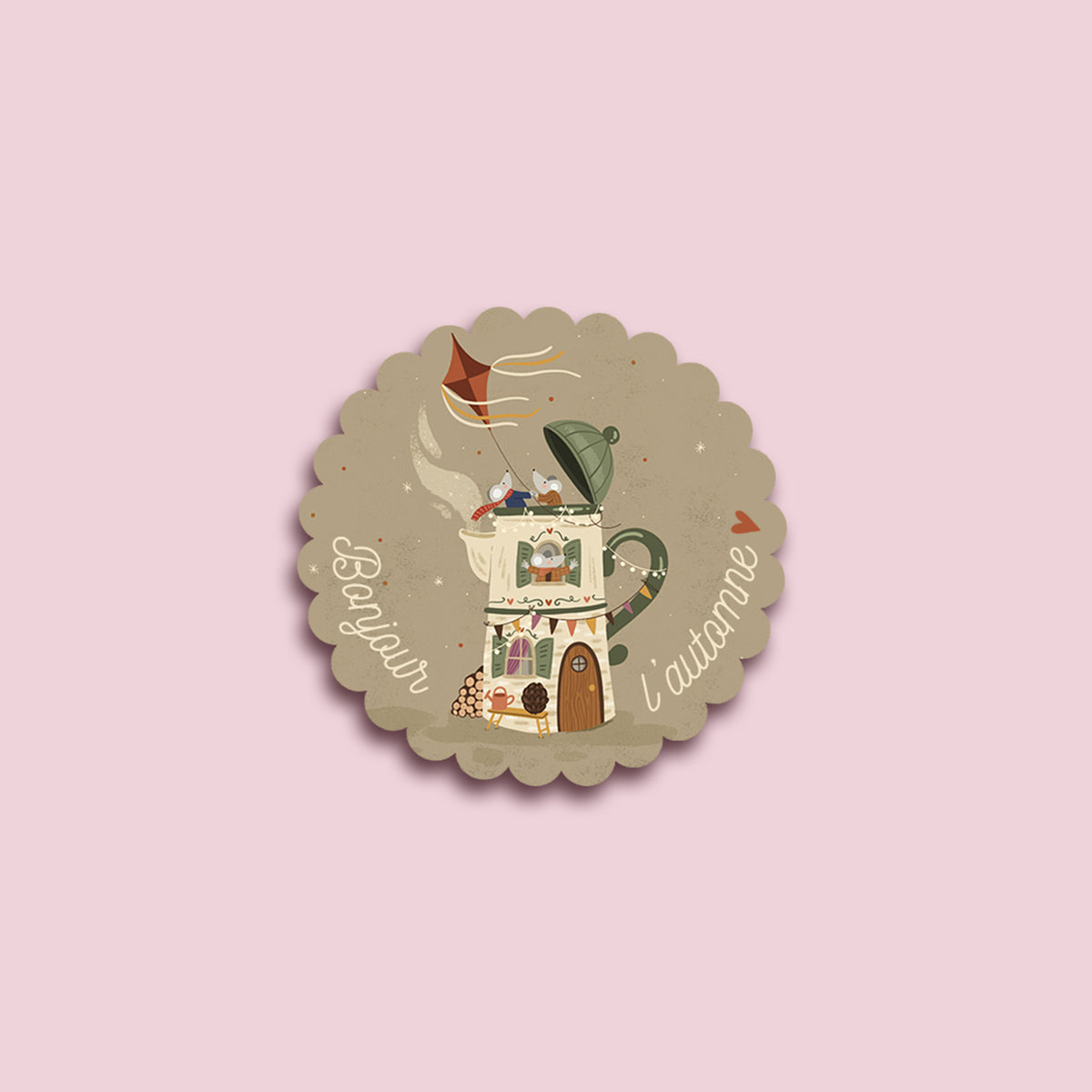 Sticker Bonjour l'automne