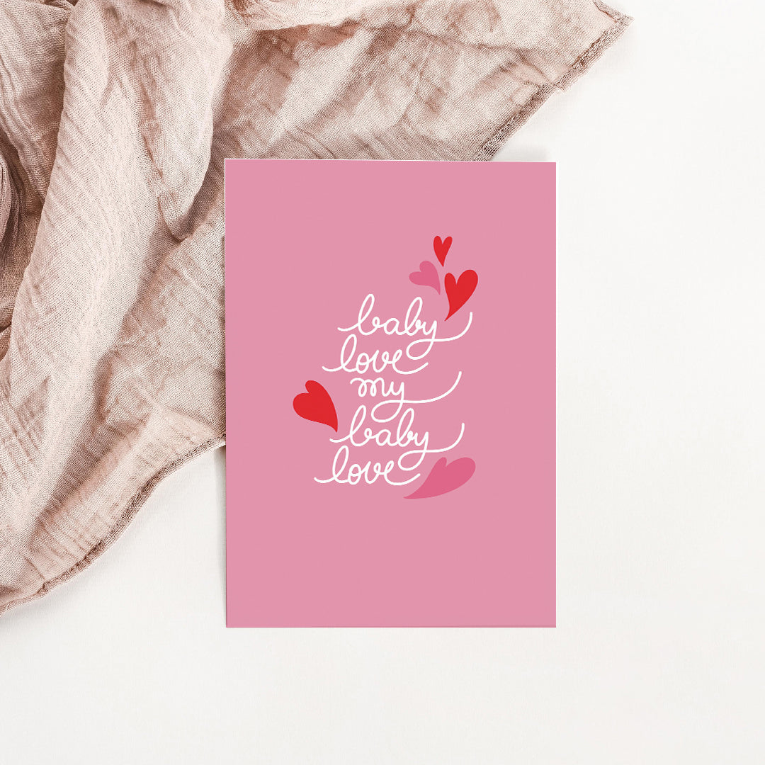 Carte Baby love