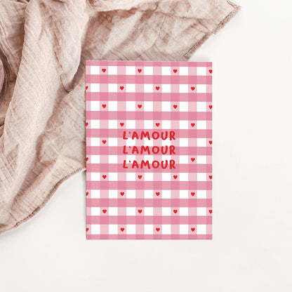 Carte L'amour l'amour