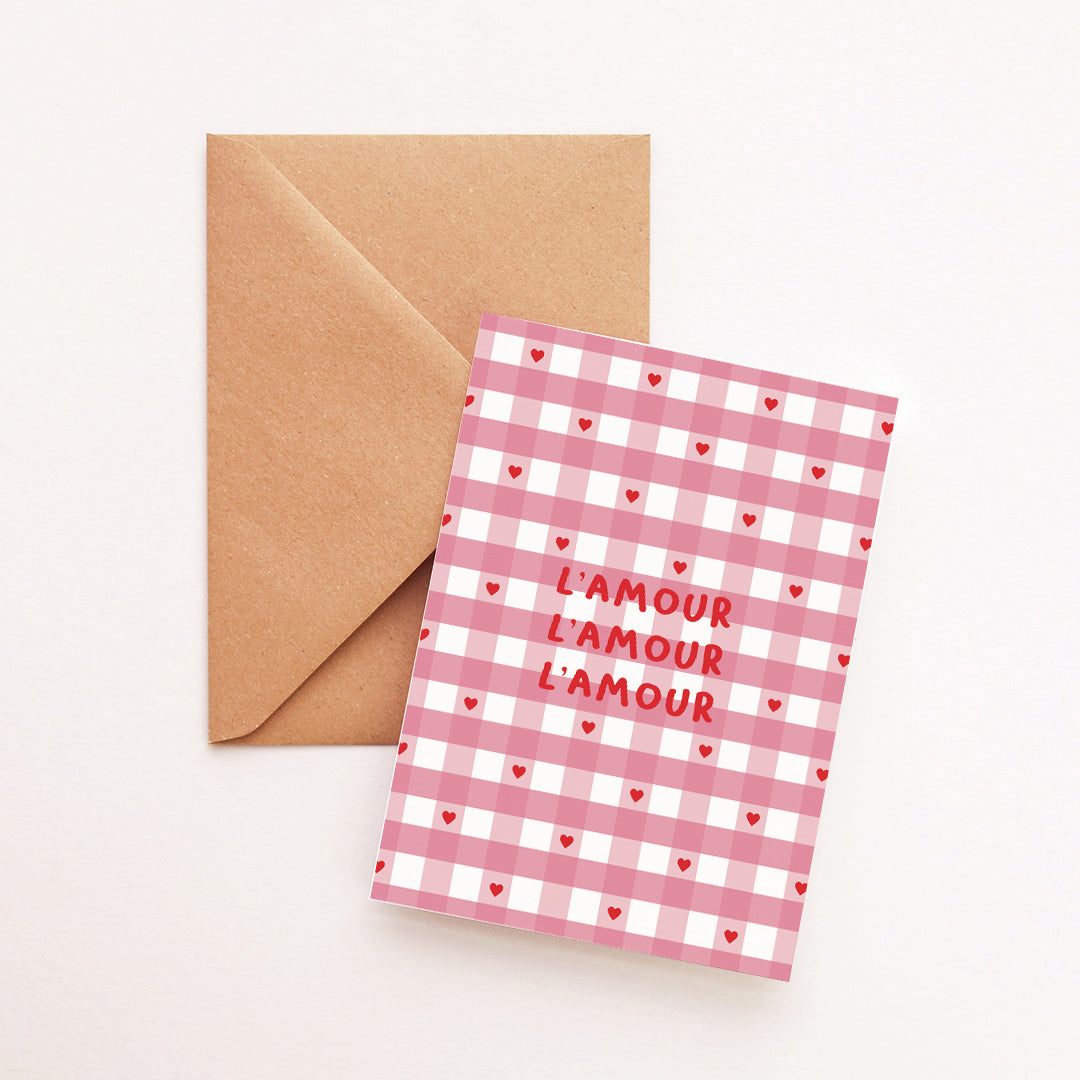 Carte L'amour l'amour