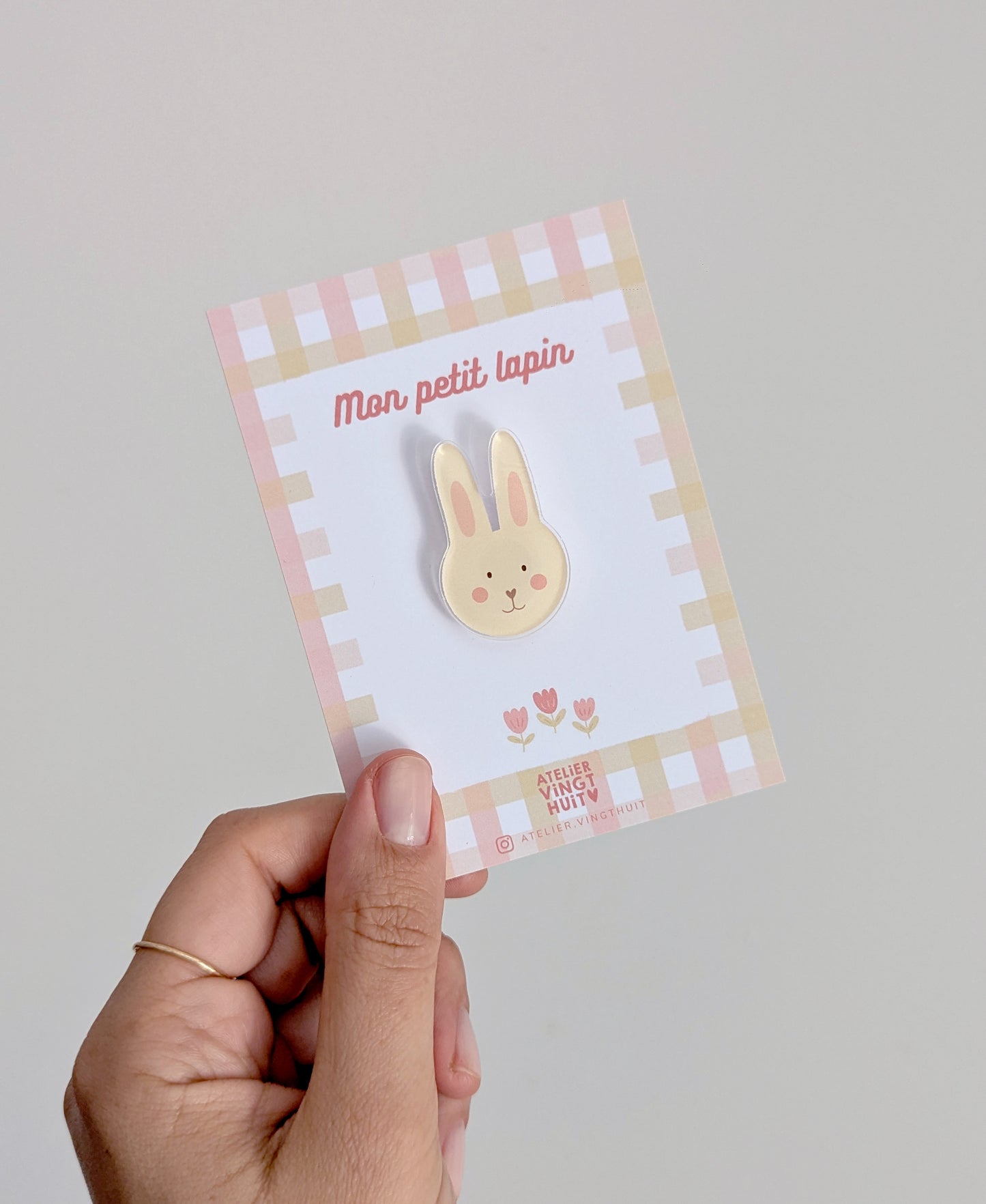 Pin's Mon petit lapin