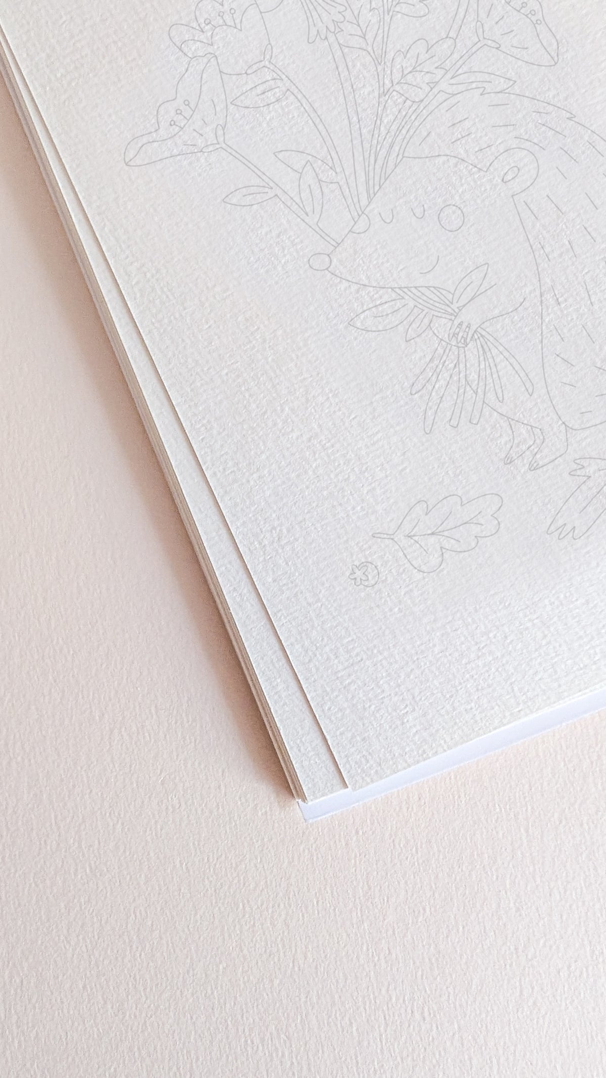 Carnet de coloriage A6 - Automne