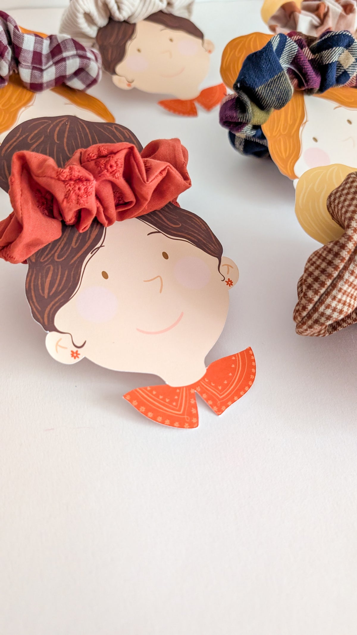 Le chouchou Brodé Terracotta