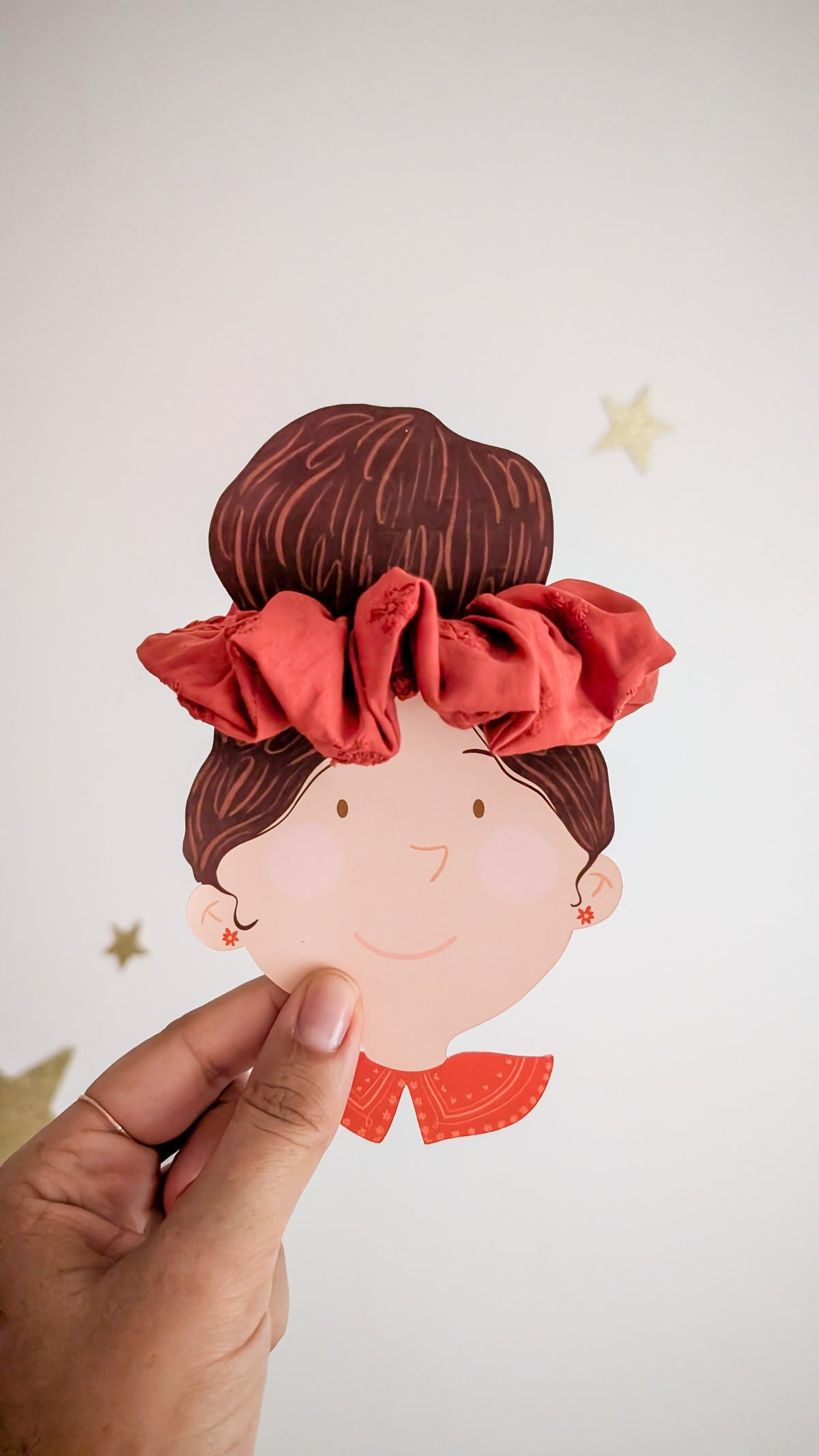 Le chouchou Brodé Terracotta