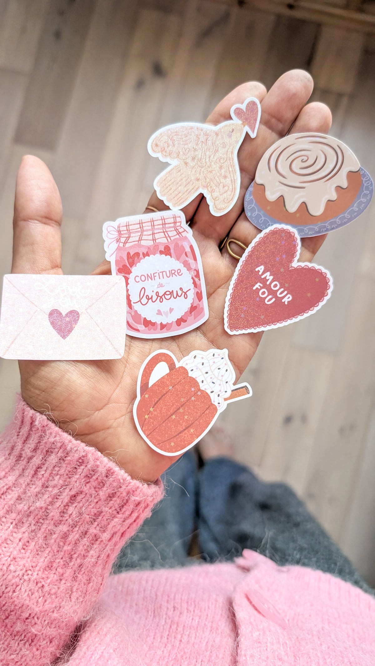Sticker Enveloppe Love you