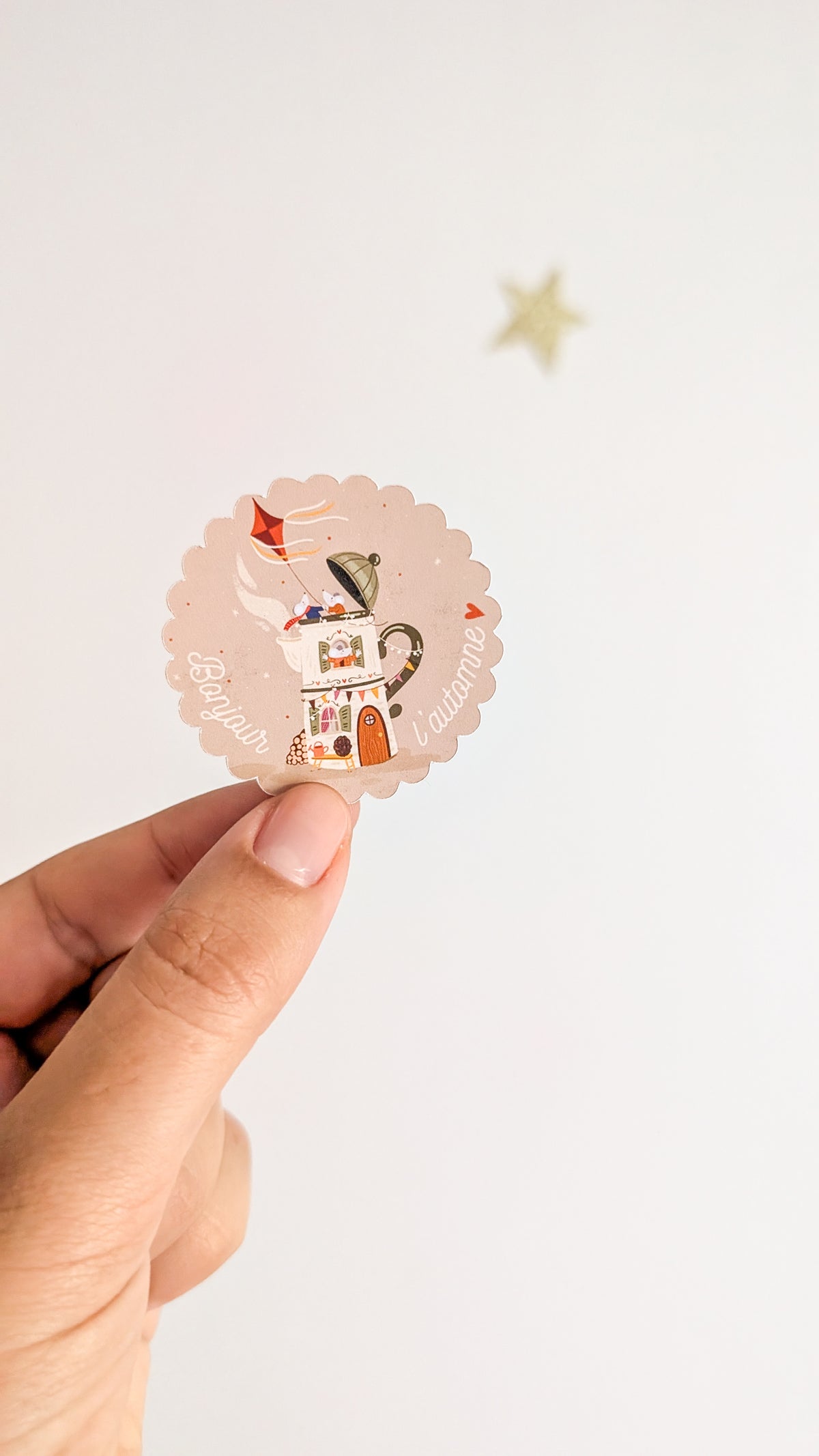 Sticker Bonjour l'automne