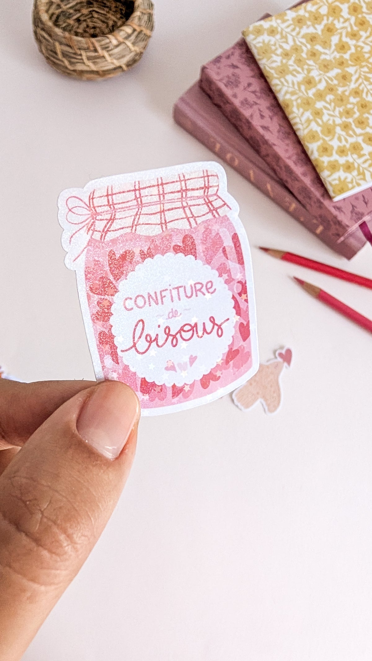 Sticker Confiture d'amour