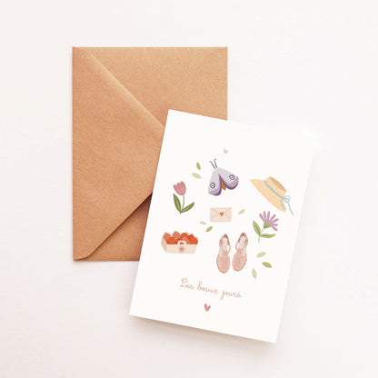 Carte Les beaux jours