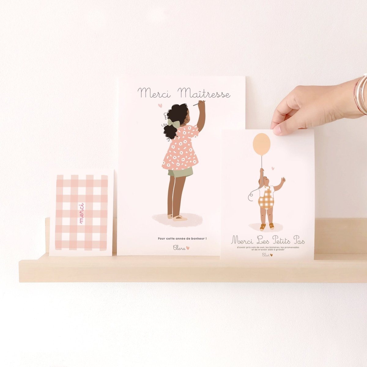 Affiche - Merci Maîtresse, Maître - Atelier Vingt Huit