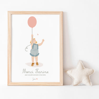Affiche - Merci Crèche, Nounou