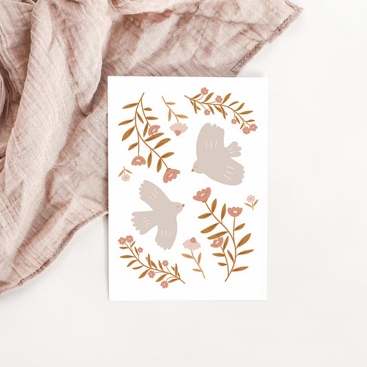 Carte Envolée d'automne