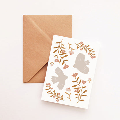Carte Envolée d'automne