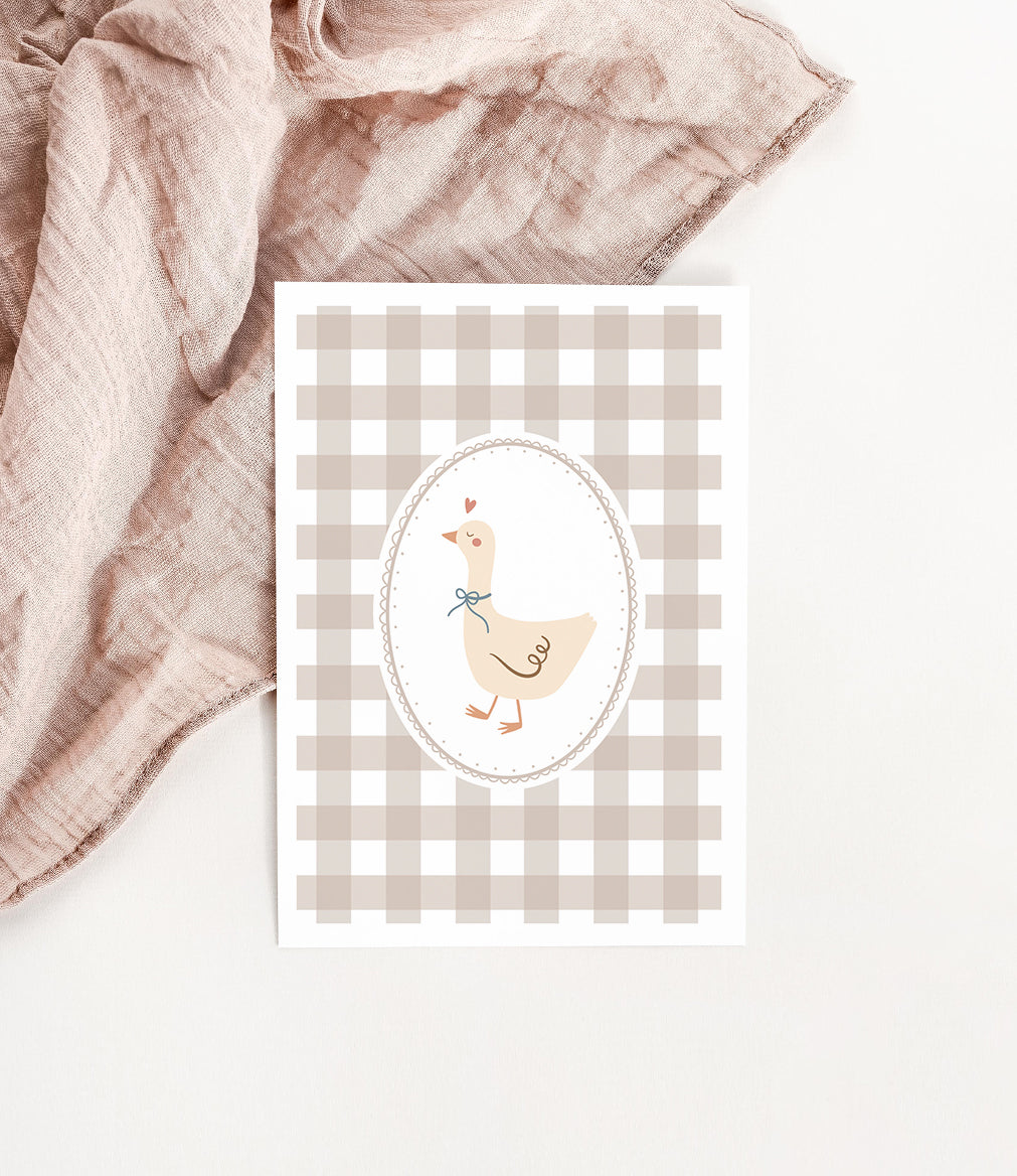 Carte Ma petite oie