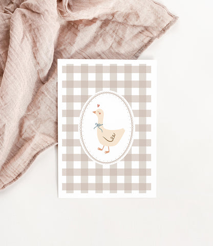 Carte Ma petite oie