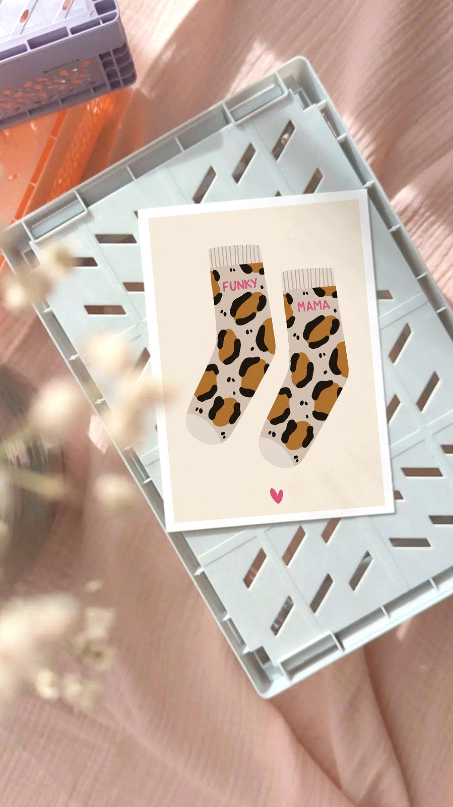 Carte Chaussettes graou !