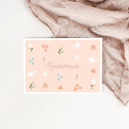 Carte Bienvenue bébé