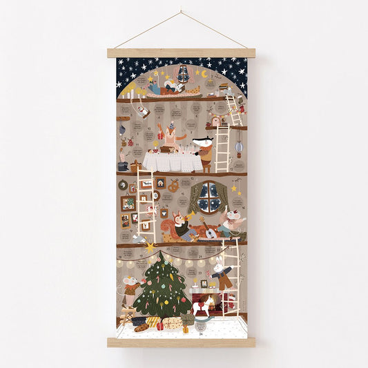 Calendrier de l'Avent - Nuit enchantée - Atelier Vingt Huit