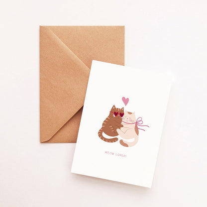 Carte Cats lovers - Atelier Vingt Huit