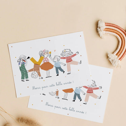 Carte Enfants kermesse - Atelier Vingt Huit