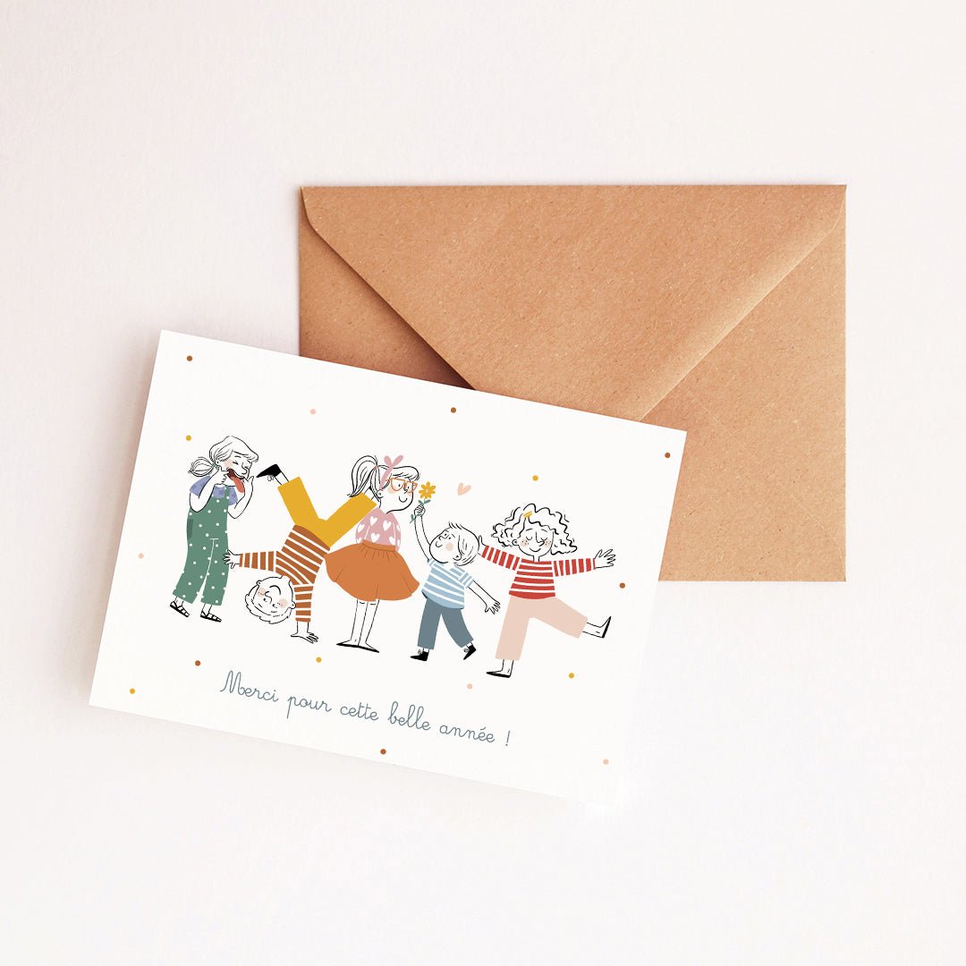Carte Enfants kermesse - Atelier Vingt Huit