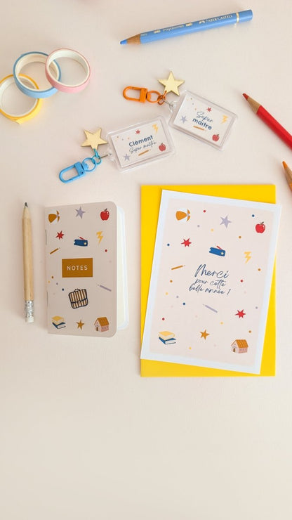Carte Merci maître - Atelier Vingt Huit