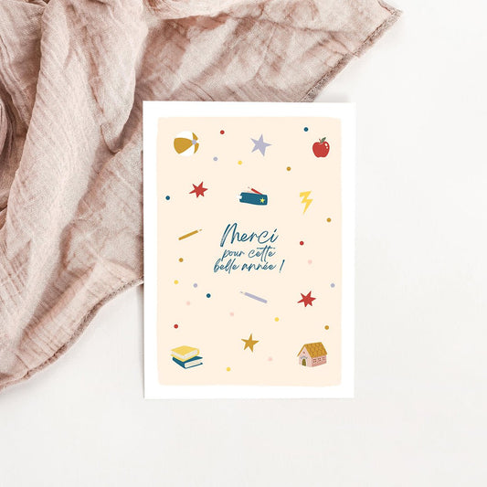 Carte Merci maître - Atelier Vingt Huit