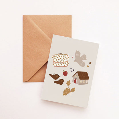 Carte Vive la rentrée ! - Atelier Vingt Huit
