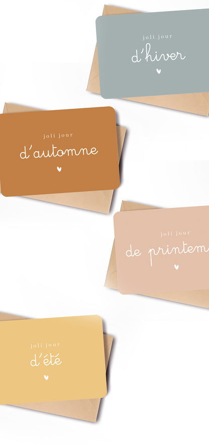 Carte Joli jour d'été