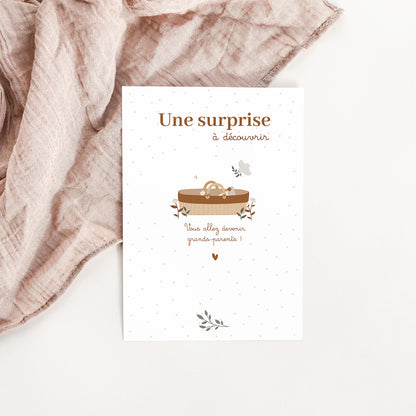 Carte Surprise Grands-parents