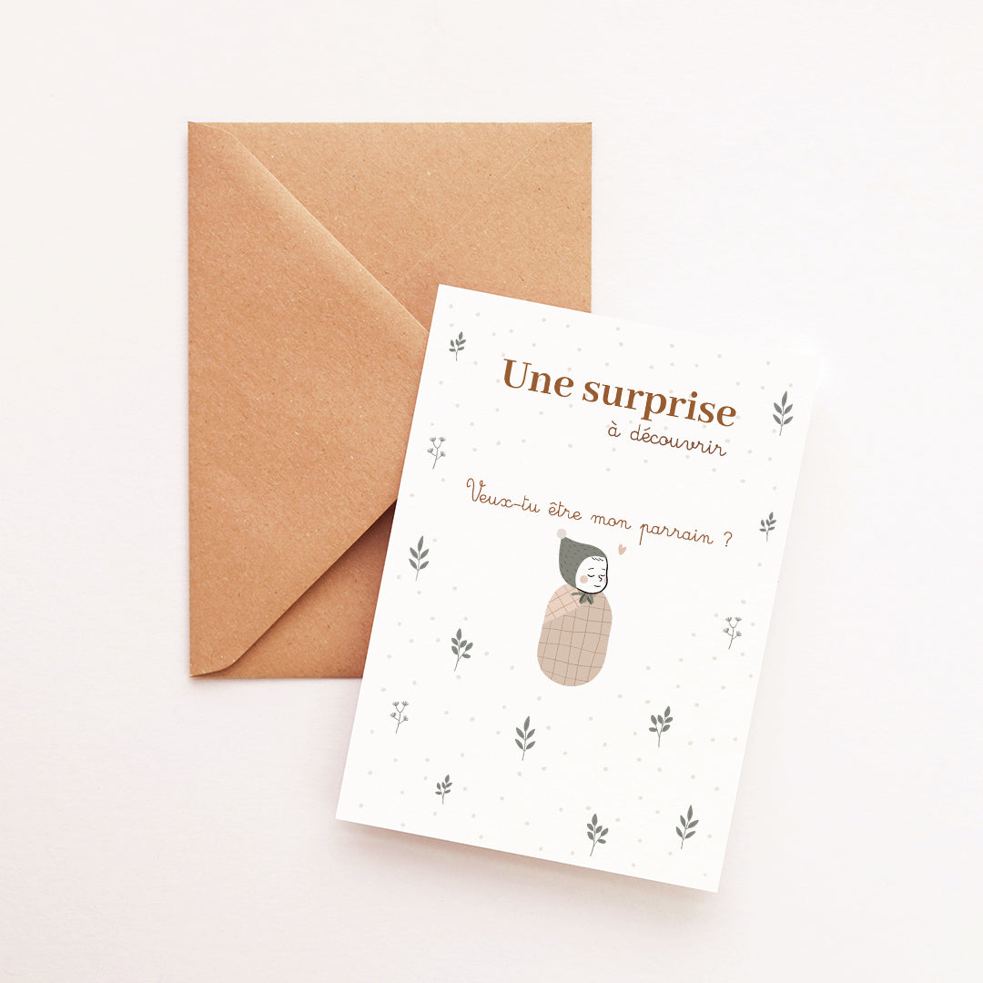 Carte Surprise Parrain
