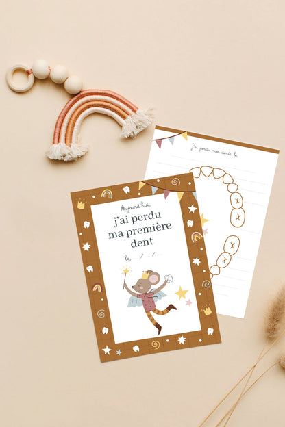 Carte étape - Fée des dents