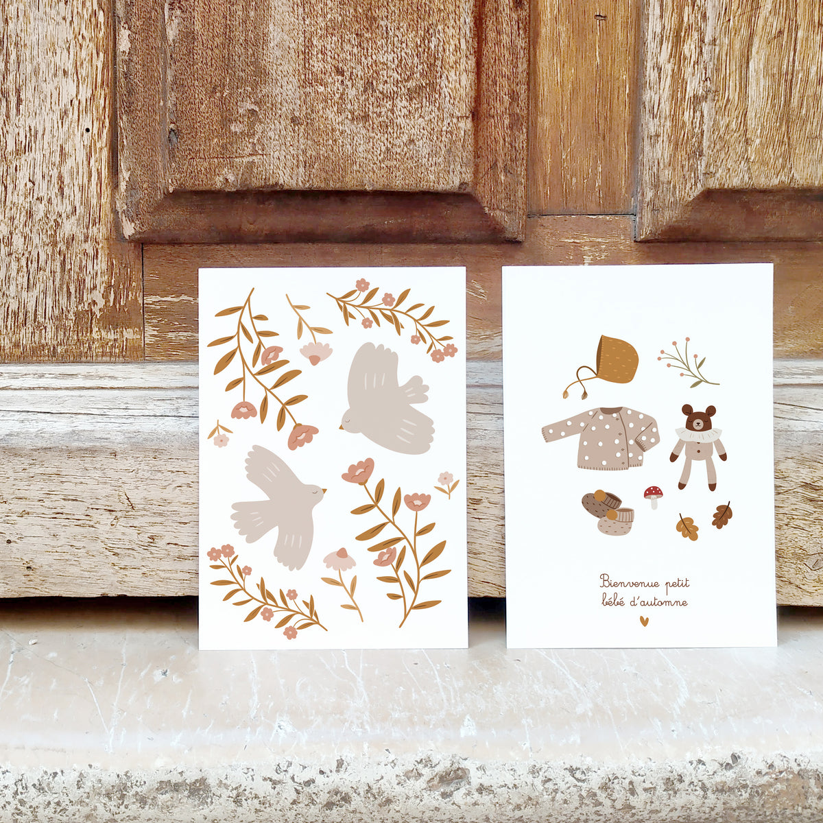 Carte Envolée d'automne