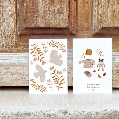 Carte Envolée d'automne