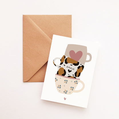 Carte Tasses d'automne