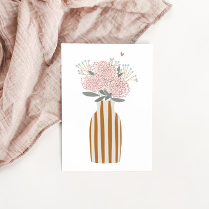 Carte Vase d'automne