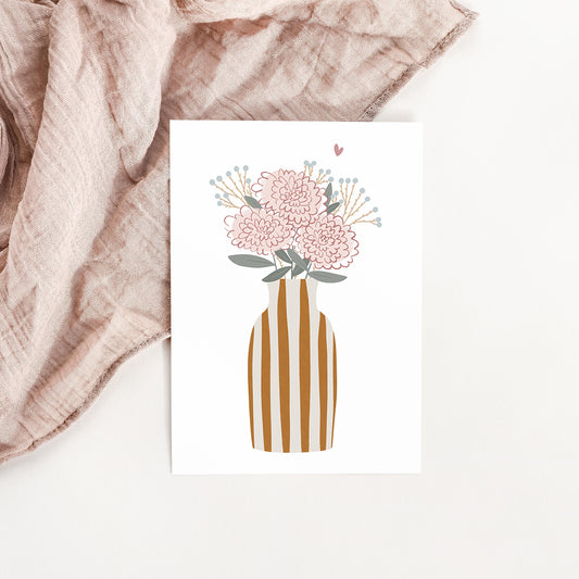 Carte Vase d'automne