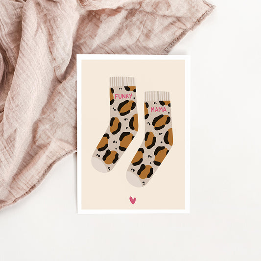 Carte Chaussettes graou !