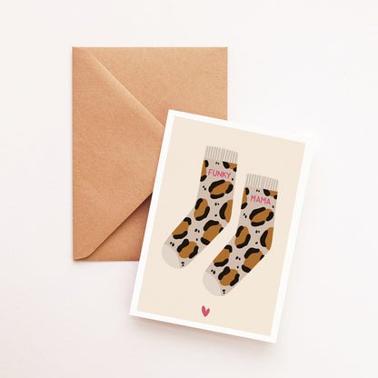 Carte Chaussettes graou !