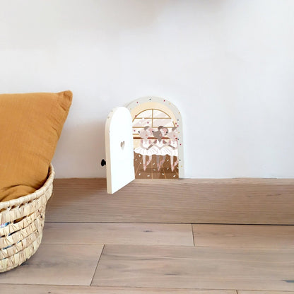 Illustration Petite Porte Magique / Fairy Door / Ballerines - Atelier Vingt Huit